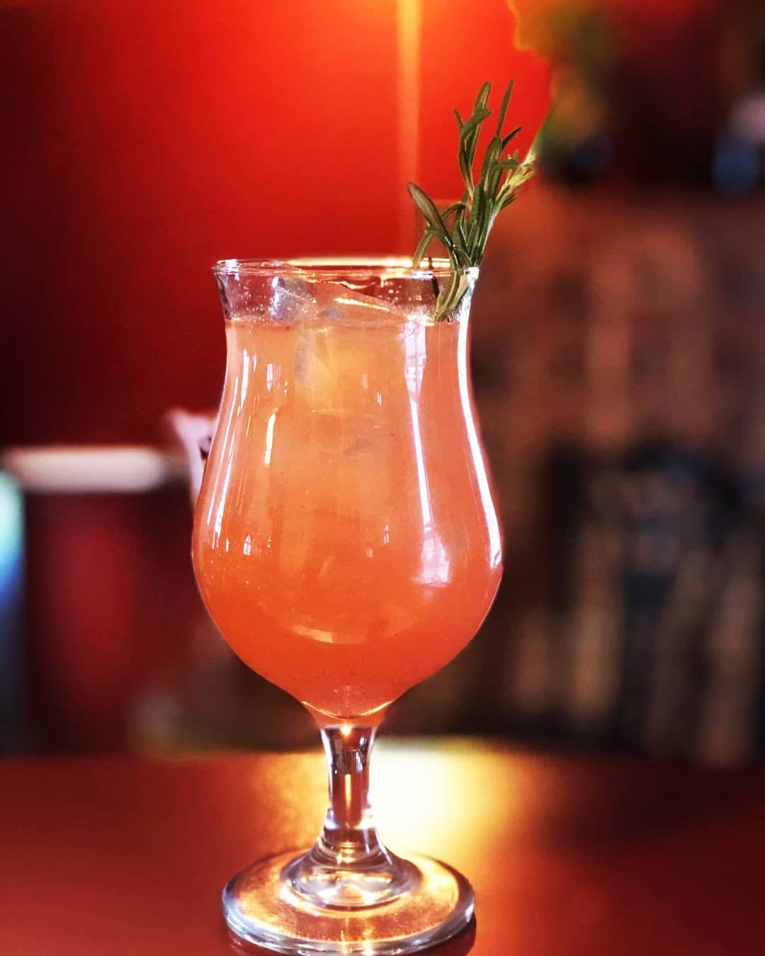 A cocktail served at the Kornhlaðan bar